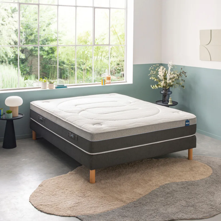 Hot Bultex ASTRION Matelas à ressorts mousse mémoire de forme, accueil enveloppant