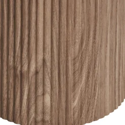 Sale House Nordic ATHENS Console aux bords arrondis effet marbre et bois L120cm