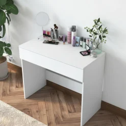 Sale Drawer AURI Coiffeuse 1 tiroir en bois L90cm