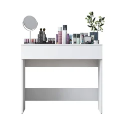 Sale Drawer AURI Coiffeuse 1 tiroir en bois L90cm