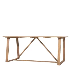 Best Drawer AVA Table à manger de jardin 6 personnes en bois