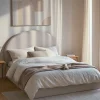 Outlet Drawer BACKO Lit coffre en tissu 140x190cm