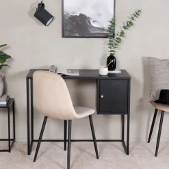 Hot Venture Home BAKAL Bureau 1 porte en métal L95cm