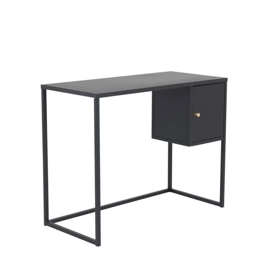 Hot Venture Home BAKAL Bureau 1 porte en métal L95cm