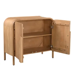 Online Drawer BALI Buffet 2 portes en bois massif L90cm
