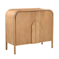 Online Drawer BALI Buffet 2 portes en bois massif L90cm