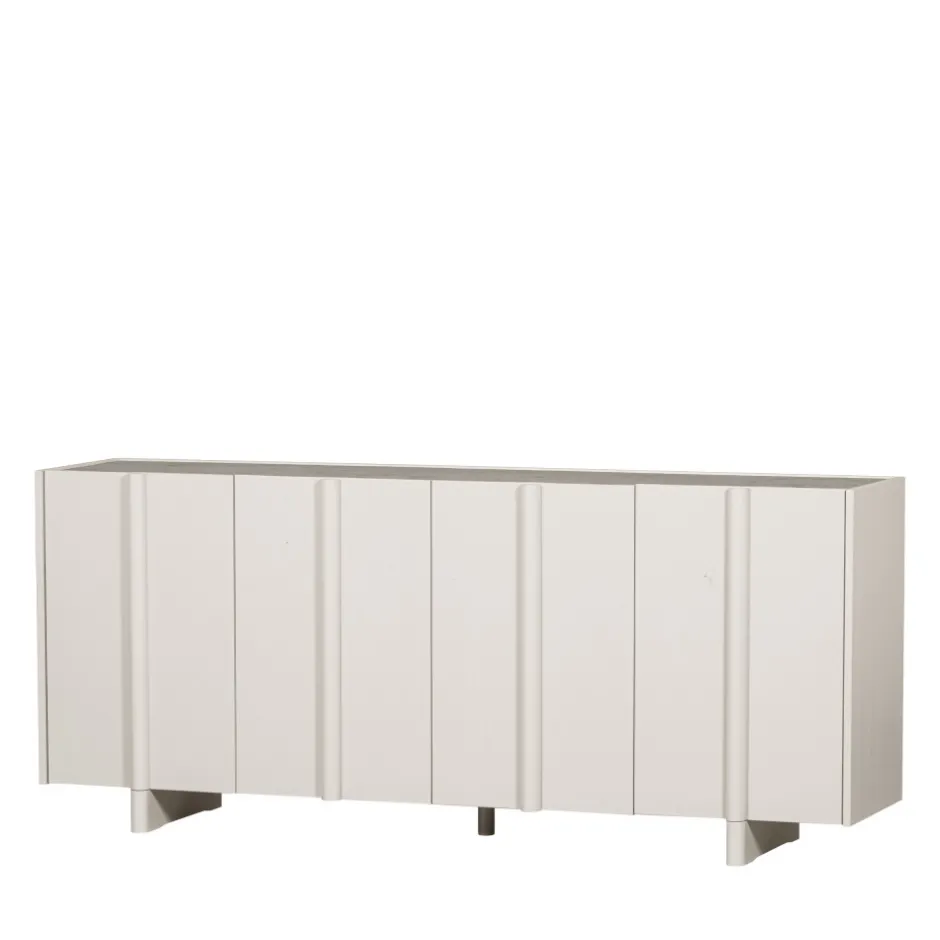 Discount Woood BASU Buffet 4 portes en bois L200cm