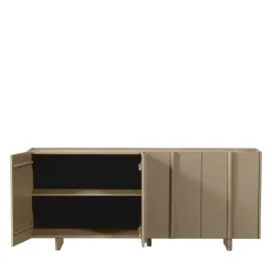 Discount Woood BASU Buffet 4 portes en bois L200cm
