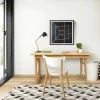 Discount Woodman BAU Bureau design en bois 1 tiroir