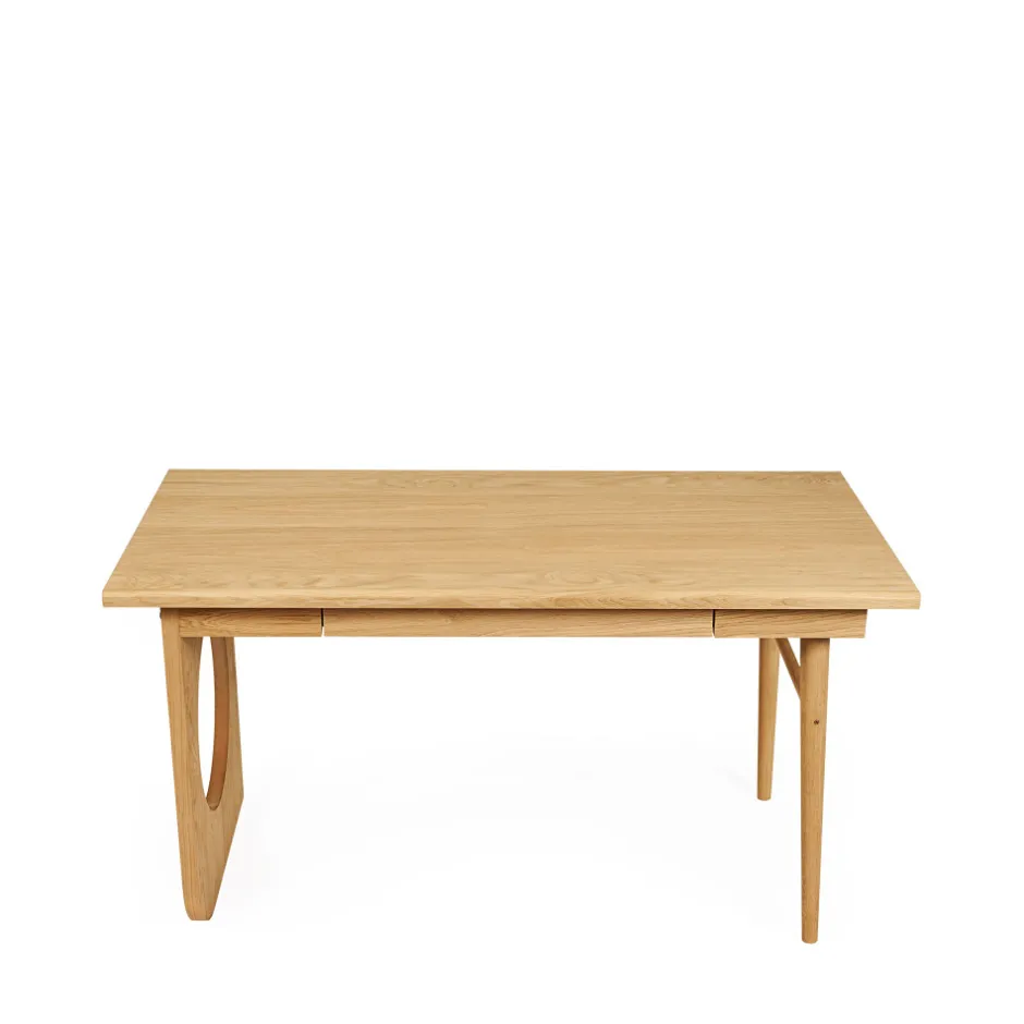 Discount Woodman BAU Bureau design en bois 1 tiroir