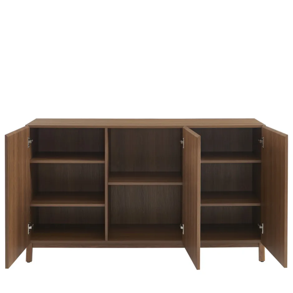 Sale No name BELLY Buffet 3 portes en bois L140cm