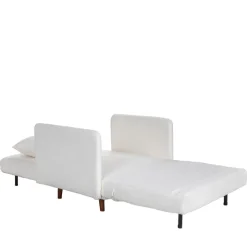 Drawer BELUSHI Fauteuil convertible en tissu bouclette
