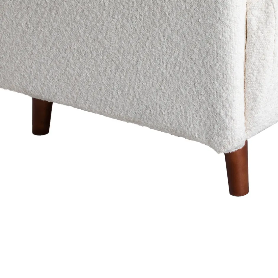 Drawer BELUSHI Fauteuil convertible en tissu bouclette