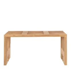 Outlet House Nordic BENIDORM Banc en teck L90cm