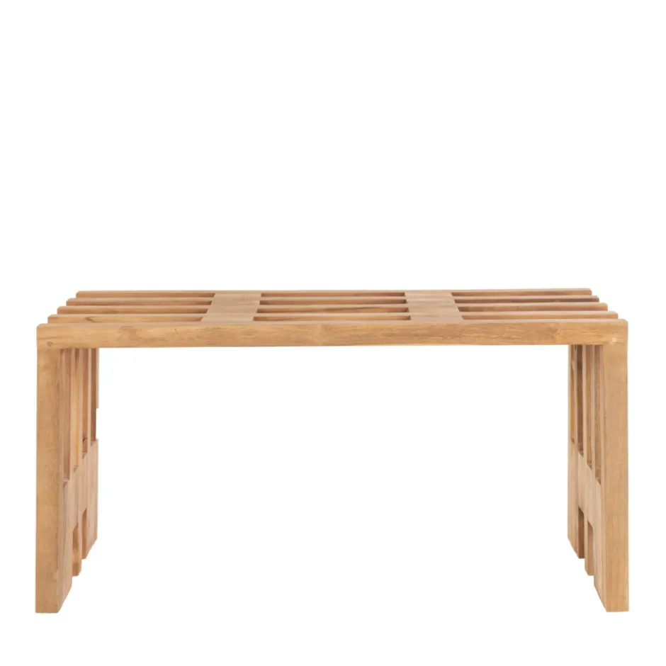 Outlet House Nordic BENIDORM Banc en teck L90cm