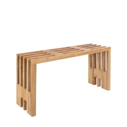 Outlet House Nordic BENIDORM Banc en teck L90cm
