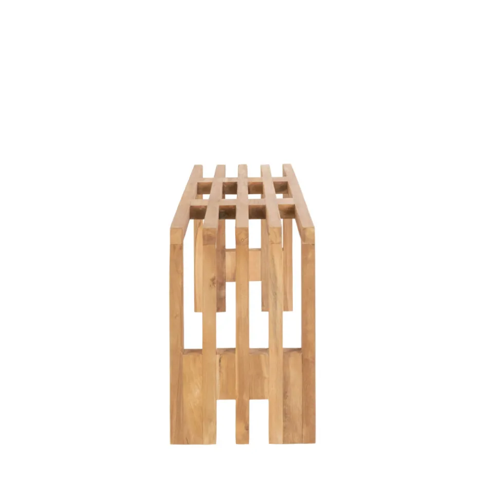 Outlet House Nordic BENIDORM Banc en teck L90cm
