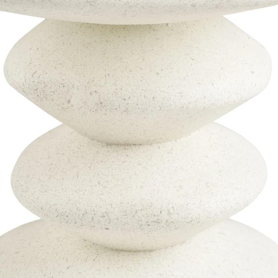 Sale House Nordic BLACKBURN Table d'appoint ronde en fibre d'argile ø36cm