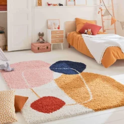 Discount Drawer BLOOP Tapis contemporain à motif géométrique