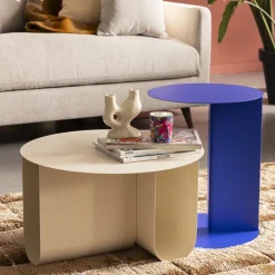 New Drawer BLUM Table basse ronde en métal ø60cm