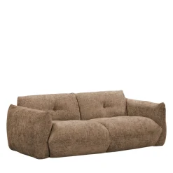 Discount Drawer BOCCA Canapé droit 3 places en tissu à dossier capitonné