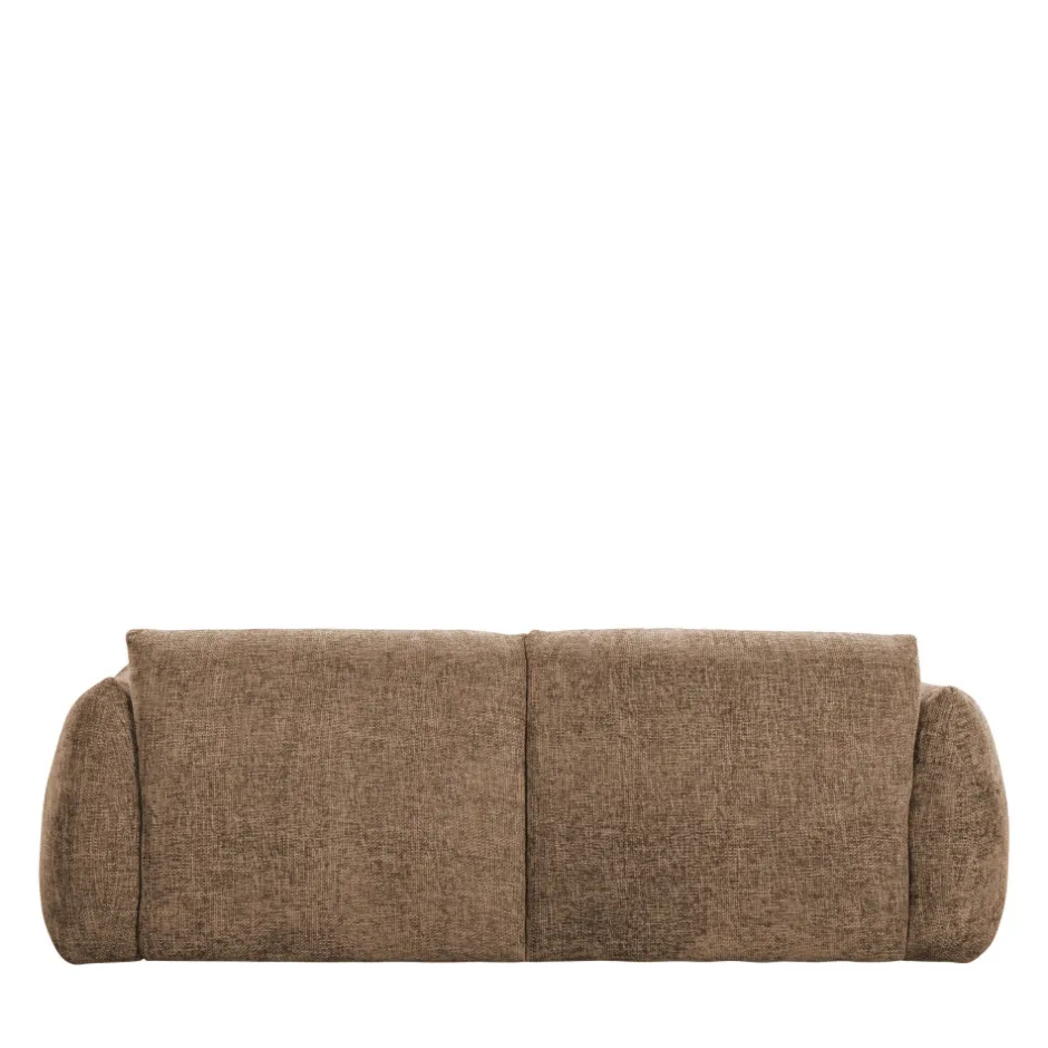 Discount Drawer BOCCA Canapé droit 3 places en tissu à dossier capitonné