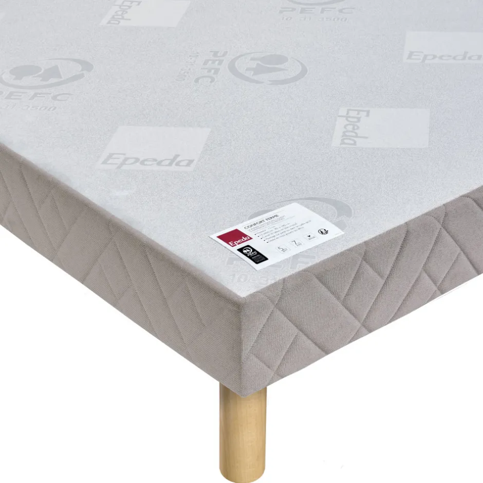 Clearance Ep\u00e9da BOMBA FERME Sommier tapissier 2x80x200cm