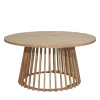 Hot Drawer BORO Table à manger de jardin 6 personnes ronde en bois ø 150 cm