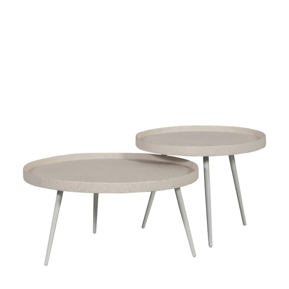 Hot Woood BOUNDS Table basse ronde en métal ø58cm