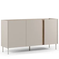 Hot Drawer BOXY Buffet 3 portes en bois et métal L150cm
