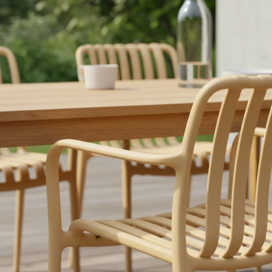 New Drawer BRANO Lot de 2 fauteuils de jardin en résine