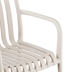 New Drawer BRANO Lot de 2 fauteuils de jardin en résine