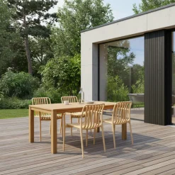 New Drawer BRANO Lot de 2 fauteuils de jardin en résine