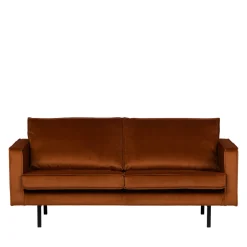 Hot Woood BRONCO Canapé 3 places vintage en velours