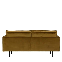 Hot Woood BRONCO Canapé 3 places vintage en velours
