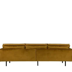 Discount Woood BRONCO Grand canapé 4 places vintage velours
