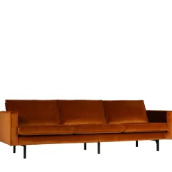 Discount Woood BRONCO Grand canapé 4 places vintage velours