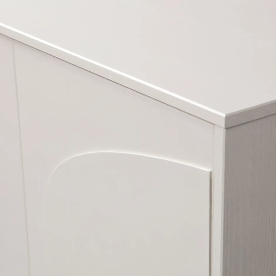 Sale Woood CADIZ Buffet haut 2 portes en bois H135cm
