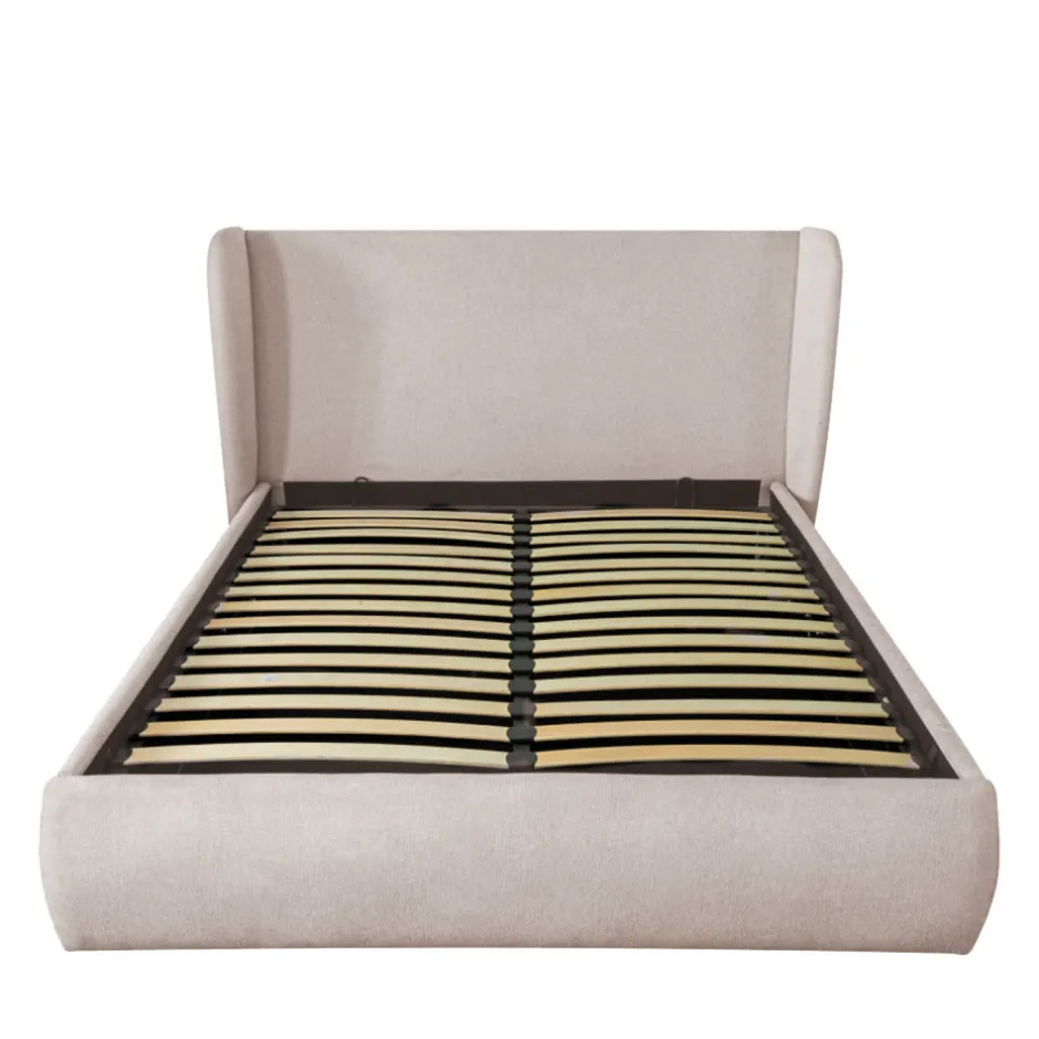 Best Drawer CALI Lit coffre en tissu 160x200cm