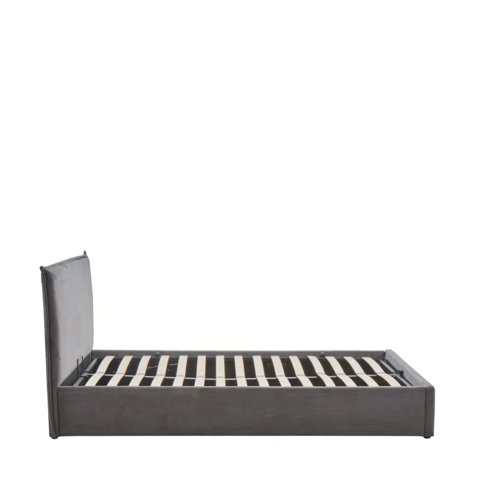 Sale Drawer CAMA Lit coffre en velours côtelé 140x190cm