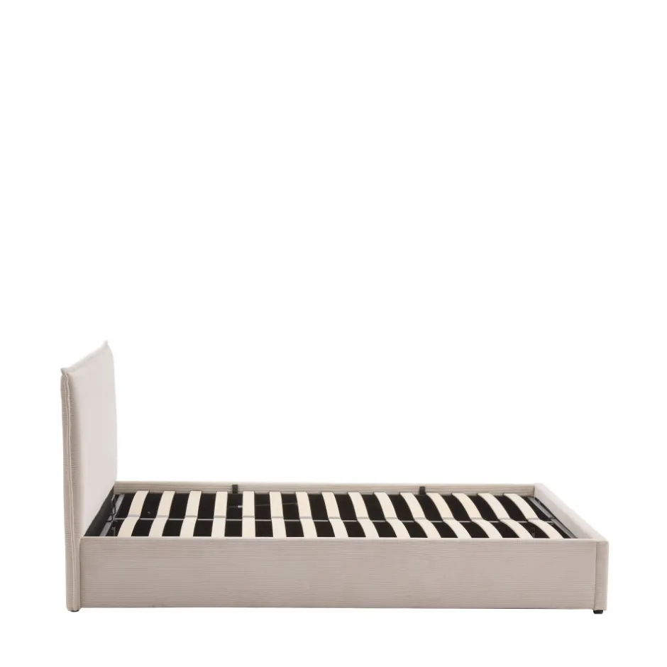 Sale Drawer CAMA Lit coffre en velours côtelé 140x190cm