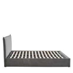 Hot Drawer CAMA Lit coffre en velours côtelé 180x200cm