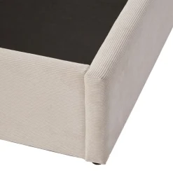 Hot Drawer CAMA Lit coffre en velours côtelé 180x200cm