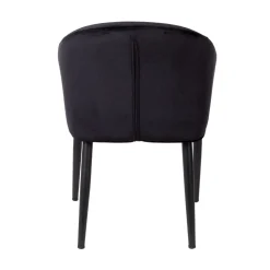 Discount No name CATELYN Fauteuil de table design en velours