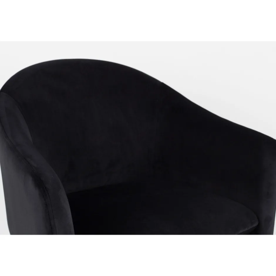 Discount No name CATELYN Fauteuil de table design en velours