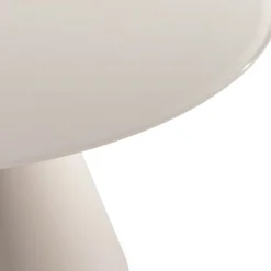 Hot Drawer CELESTE Table à manger 4 personnes ronde en verre trempé et métal ø120cm