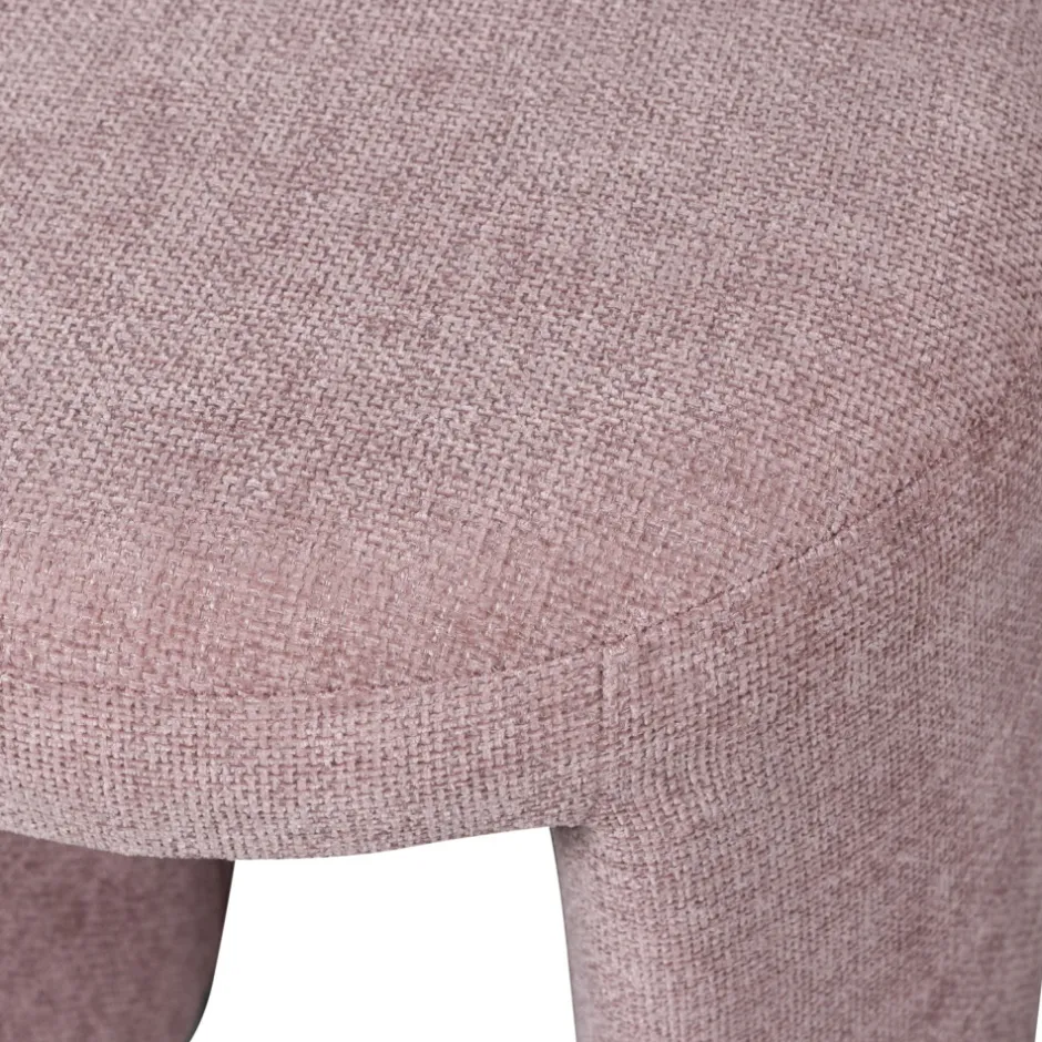 Hot Woood CHARLIE Pouf rond en tissu ø45cm