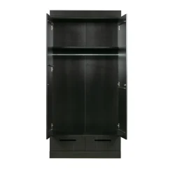 Discount Woood CONNECT Armoire en pin 2 portes 2 tiroirs
