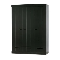 Clearance Woood CONNECT Armoire vestiaire 3 portes / 3 tiroirs