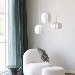 Outlet House Nordic CONVENTRY Suspension ronde en soie ø25cm